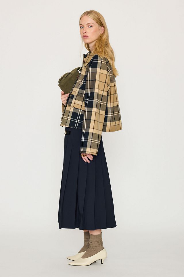 Barbour Delilah Check Showerproof Jacket #3