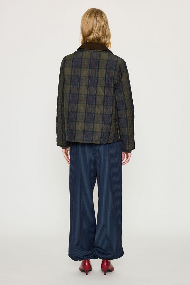 Barbour Reimagined Icons Liddesdale Tartan Quilted Jacket #5