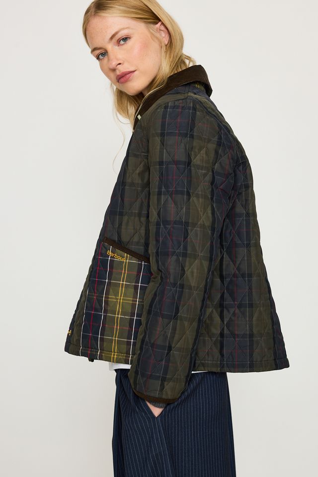 Barbour Reimagined Icons Liddesdale Tartan Quilted Jacket #1