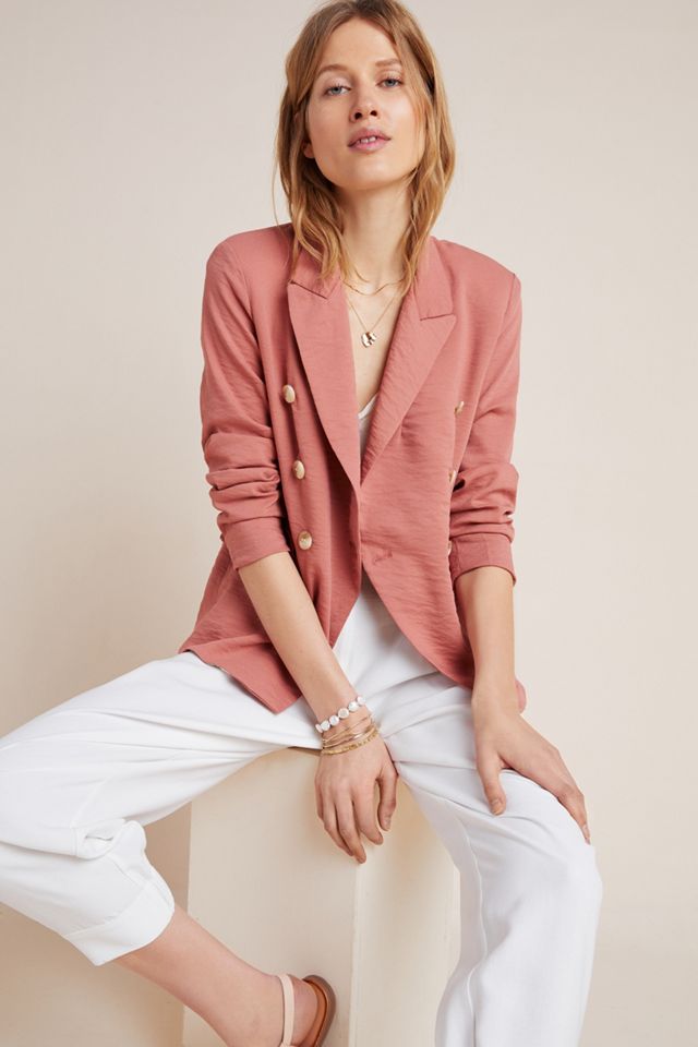 Thea Double-Breasted Blazer #3