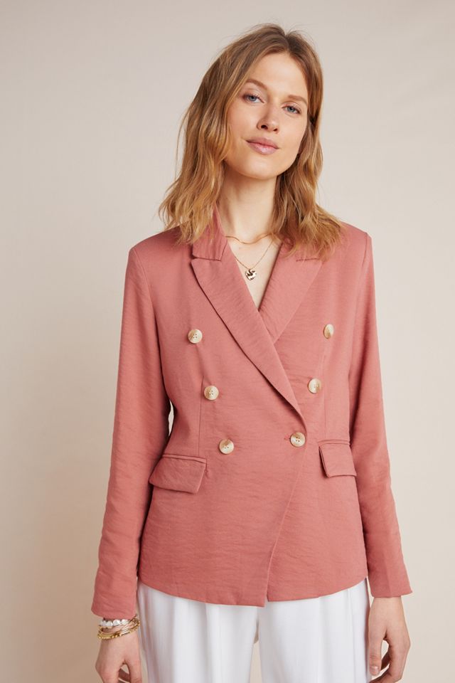 Thea Double-Breasted Blazer #4