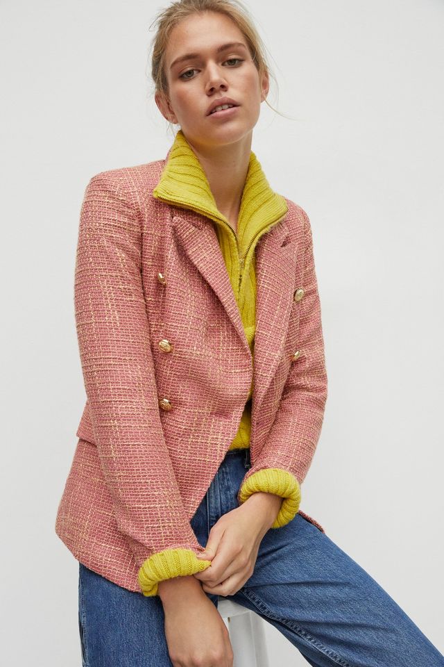 Anthropologie clearance tweed jacket