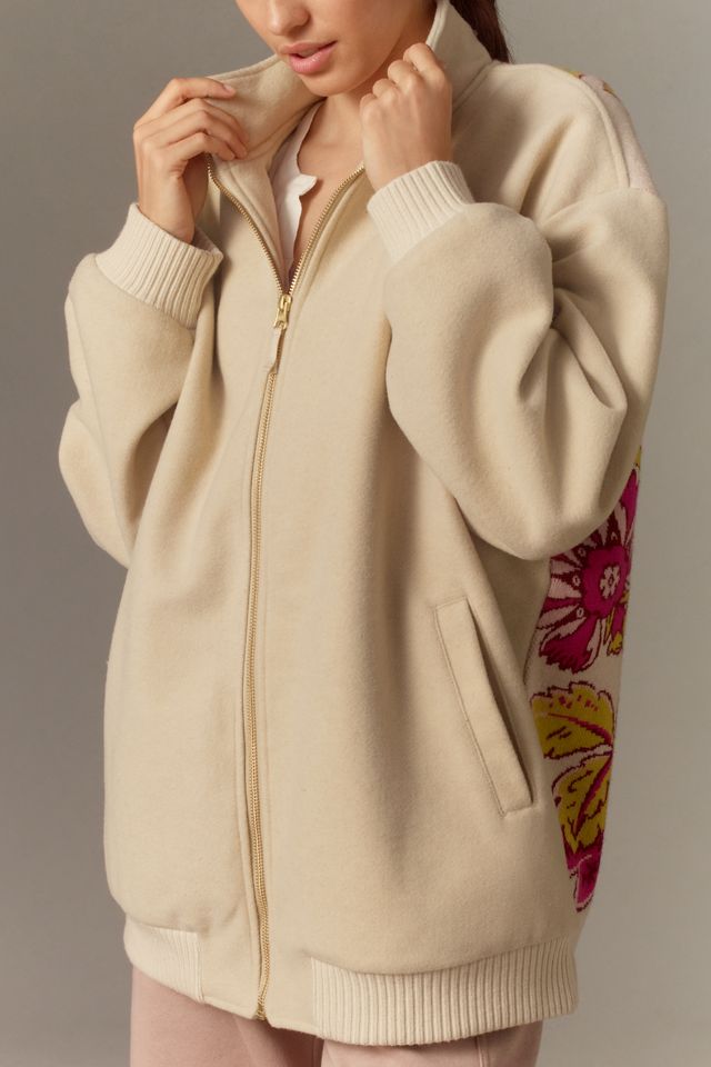 By Anthropologie Tapestry Bomber Jacket #2