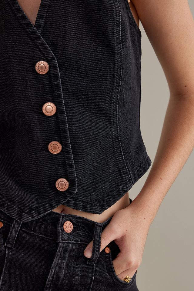 Gilet di Jeans Seen Worn Kept #4