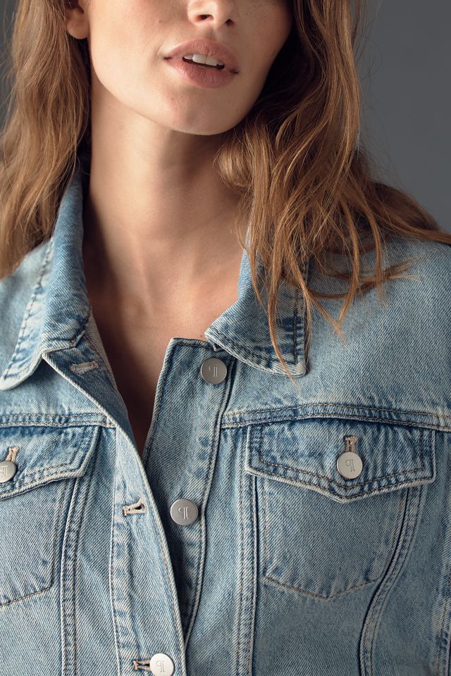 Pilcro Denim Trucker Cape Jacket #2