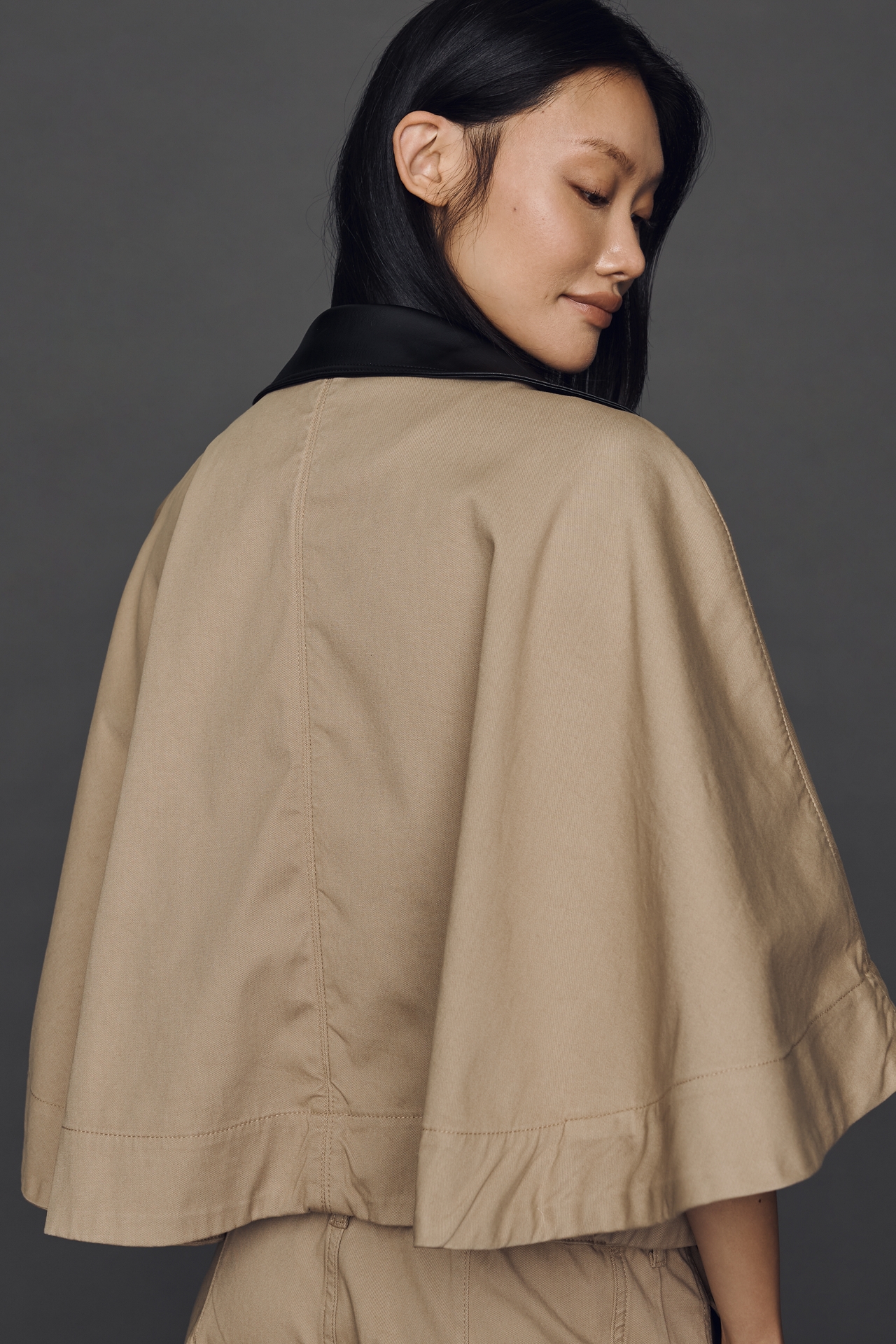Maeve Cape Trench Coat