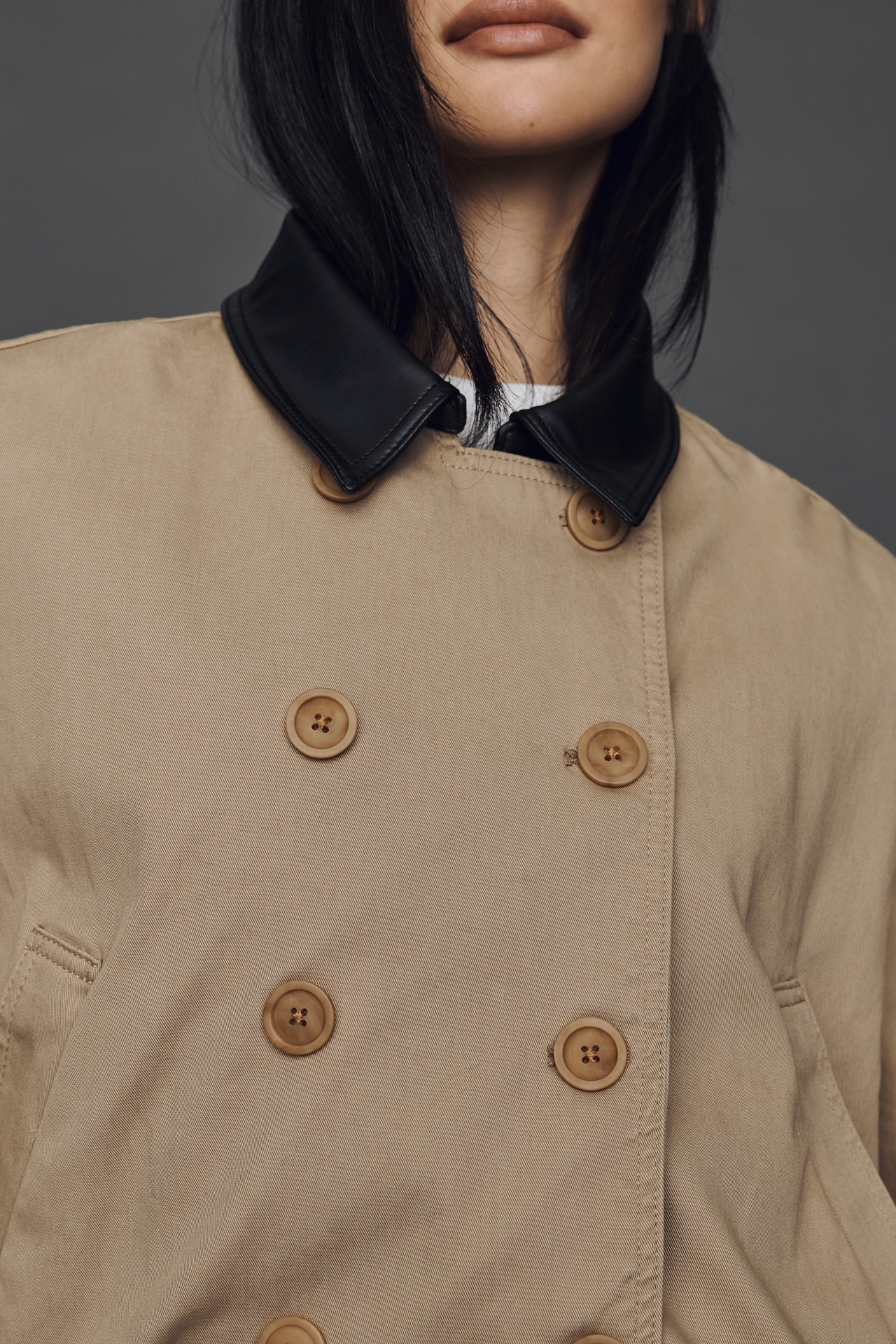 Maeve Cape Trench Coat