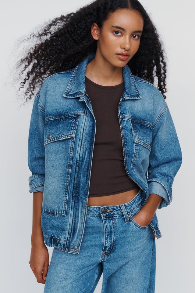 Pilcro 100% Cotton Denim Jacket #1