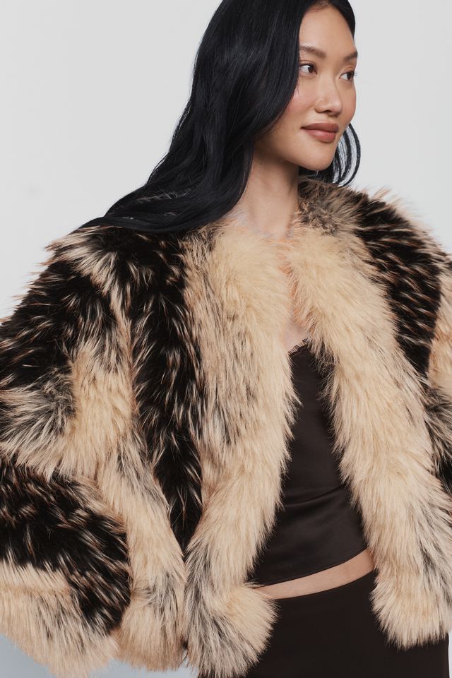 Ichi Ihflaxa Faux Fur Jacket #1