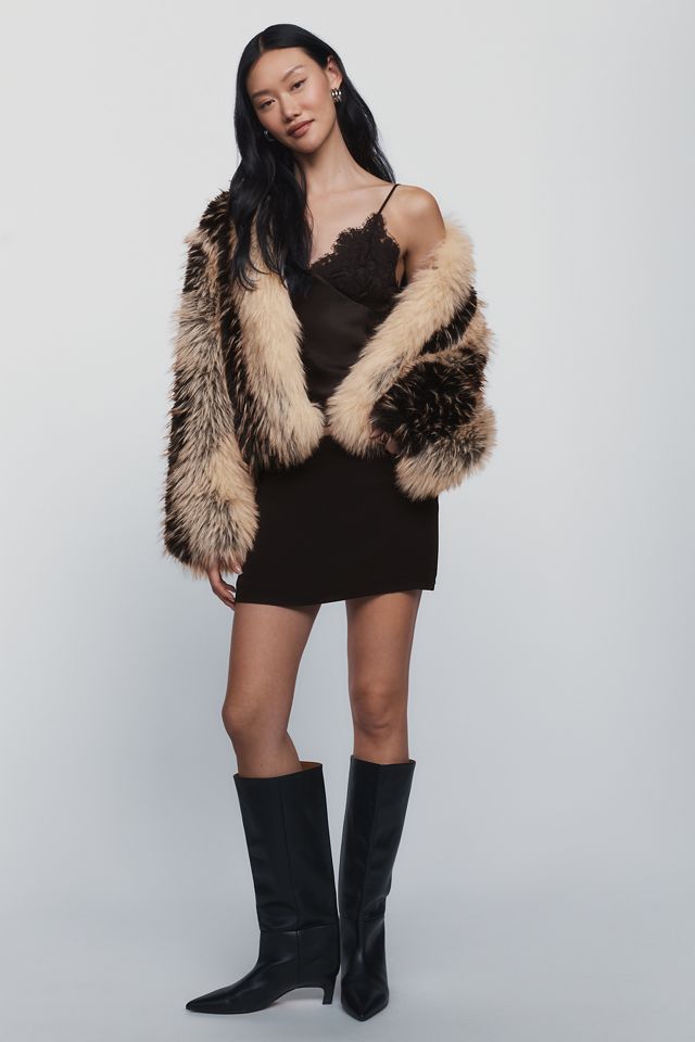 Ichi Ihflaxa Faux Fur Jacket #2