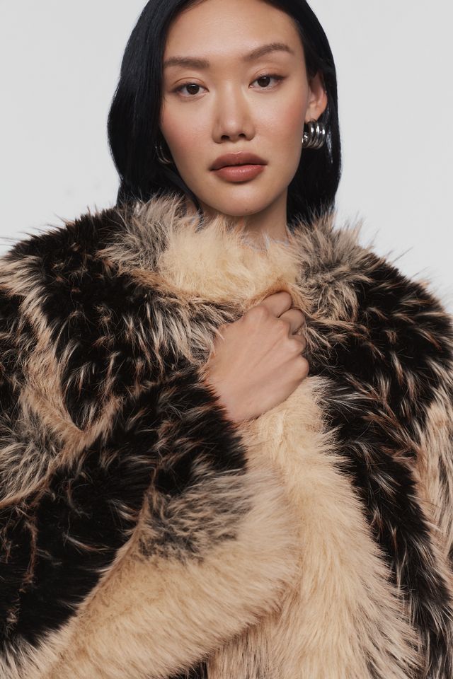 Ichi Ihflaxa Faux Fur Jacket #3