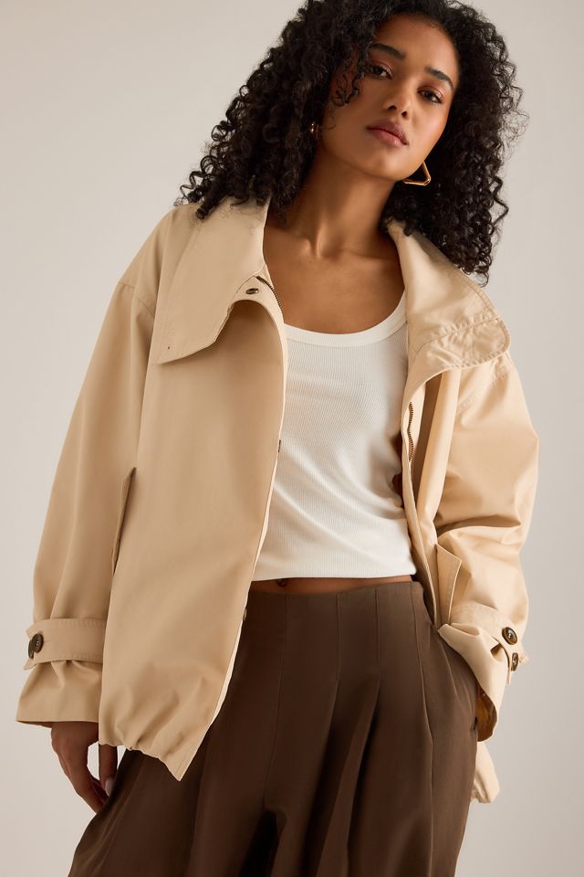 Chaqueta con Cuello de Embudo Odd Muse #2