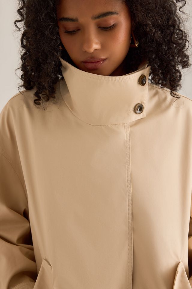 Chaqueta con Cuello de Embudo Odd Muse #4