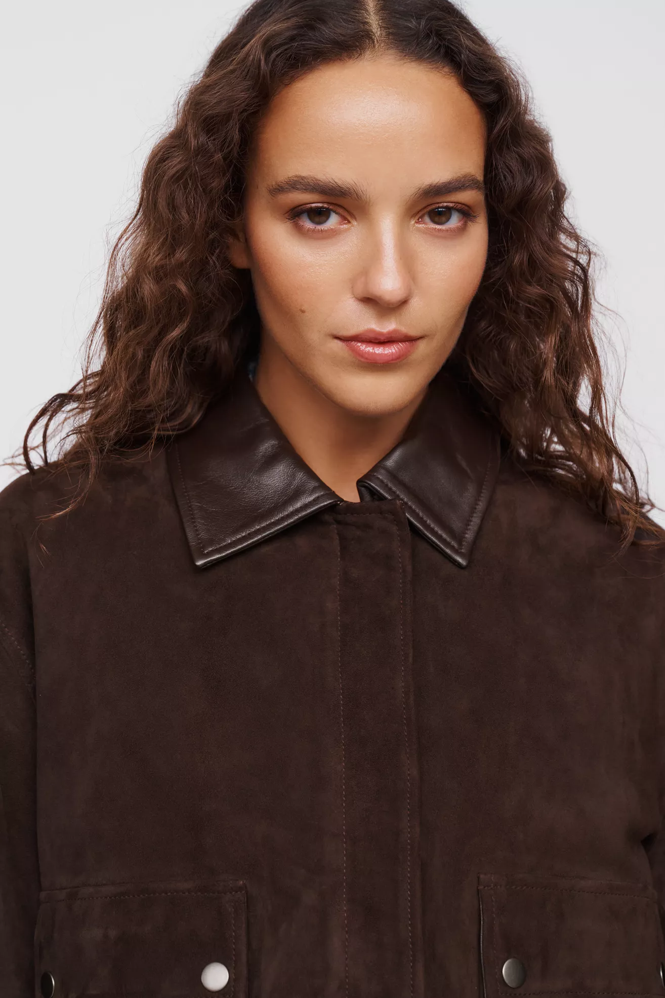 Pilcro Suede Utility Jacket - thumbnail 3