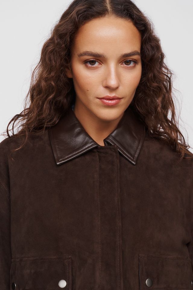 Pilcro Suede Utility Jacket #2