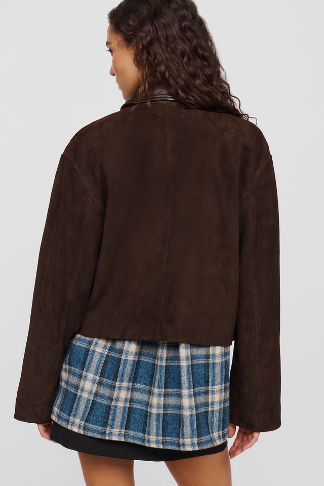 Pilcro Suede Utility Jacket #3