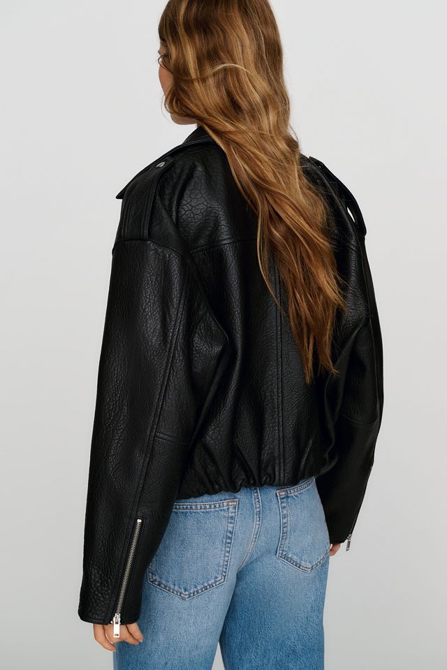 By Anthropologie Leather Moto Jacket #1