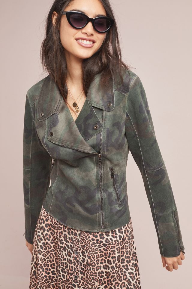 Marrakech Camo Moto Jacket