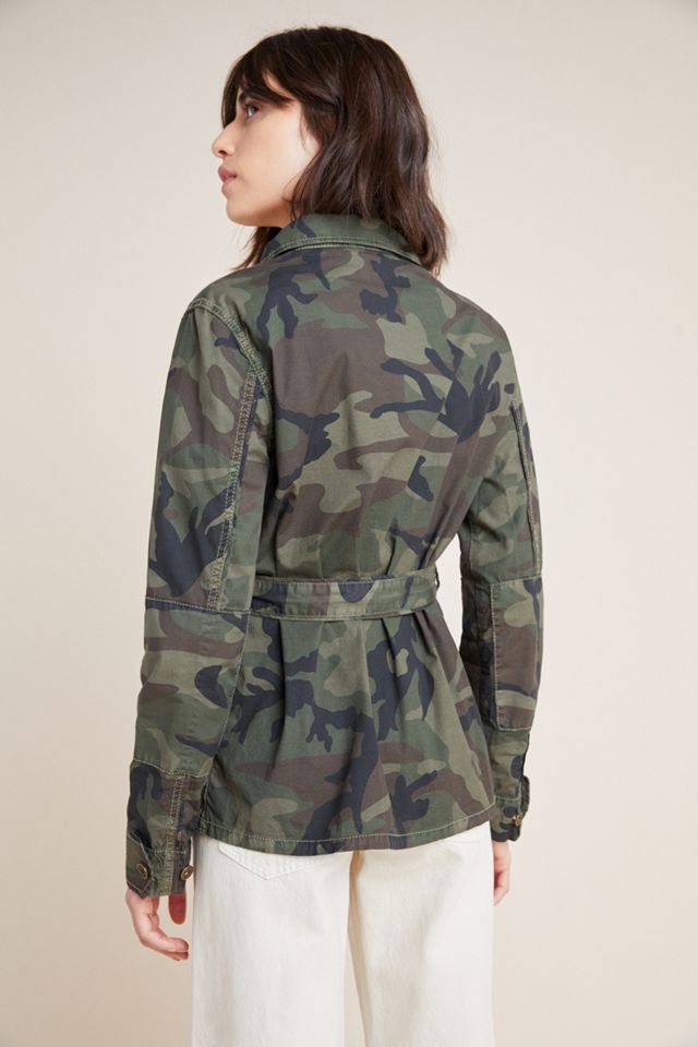 Marrakech Belted Camo Jacket #1