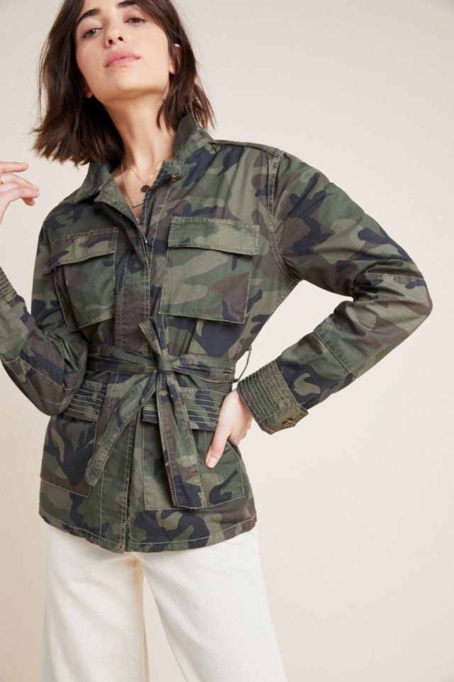 Marrakech Belted Camo Jacket #2