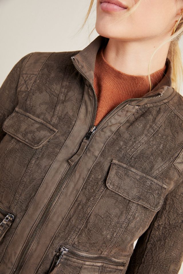 Marrakech Colby Jacquard Bomber Jacket #2