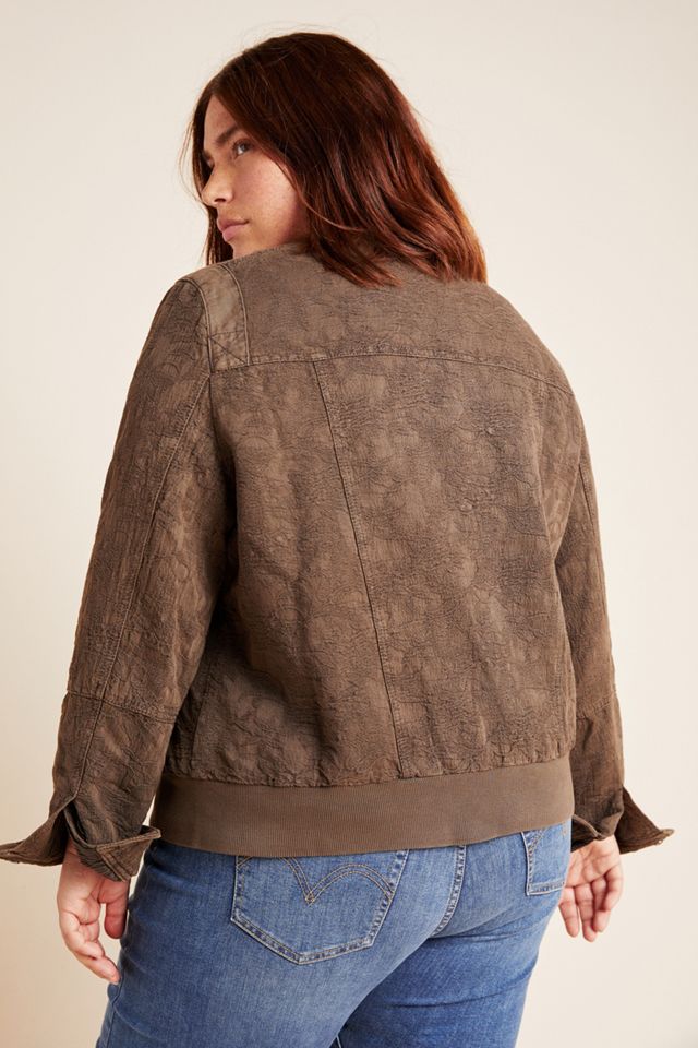 Marrakech Colby Jacquard Bomber Jacket #5