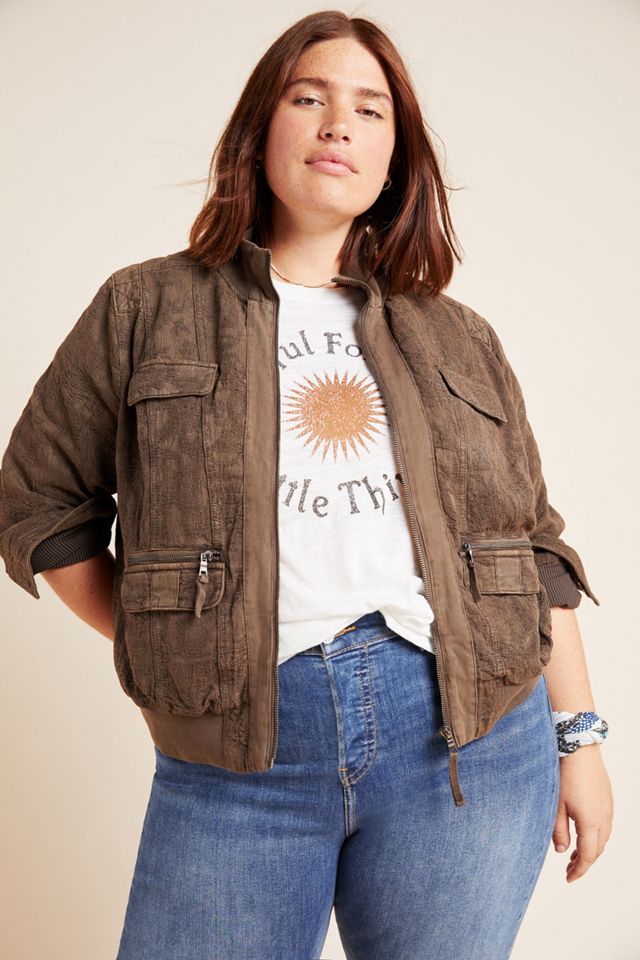 Marrakech Colby Jacquard Bomber Jacket #4