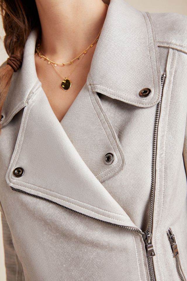 Marrakech Python Sueded Moto Jacket #2