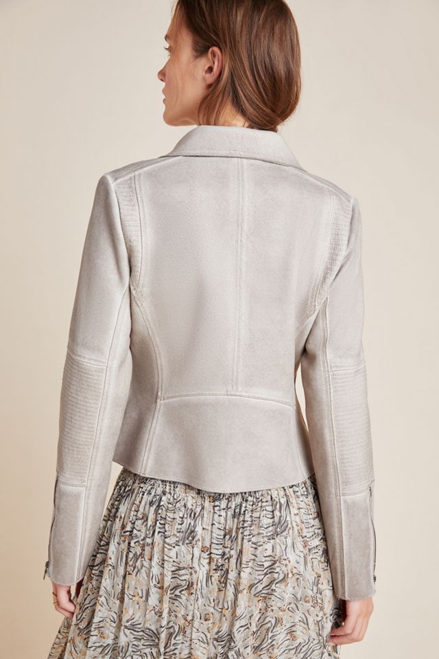 Marrakech Python Sueded Moto Jacket #3