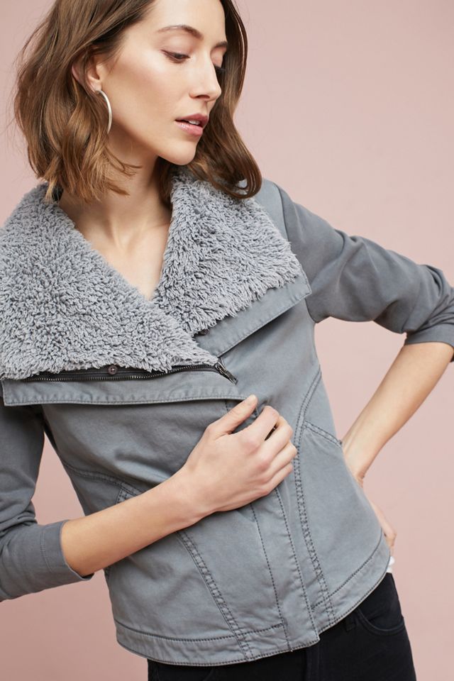 Sherpa Collared Jacket