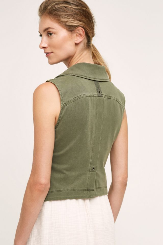 Knit Moto Vest #2