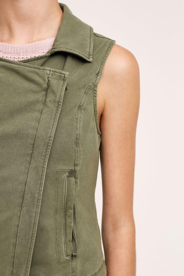 Knit Moto Vest #3