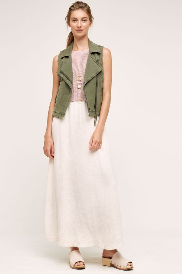 Knit Moto Vest #4