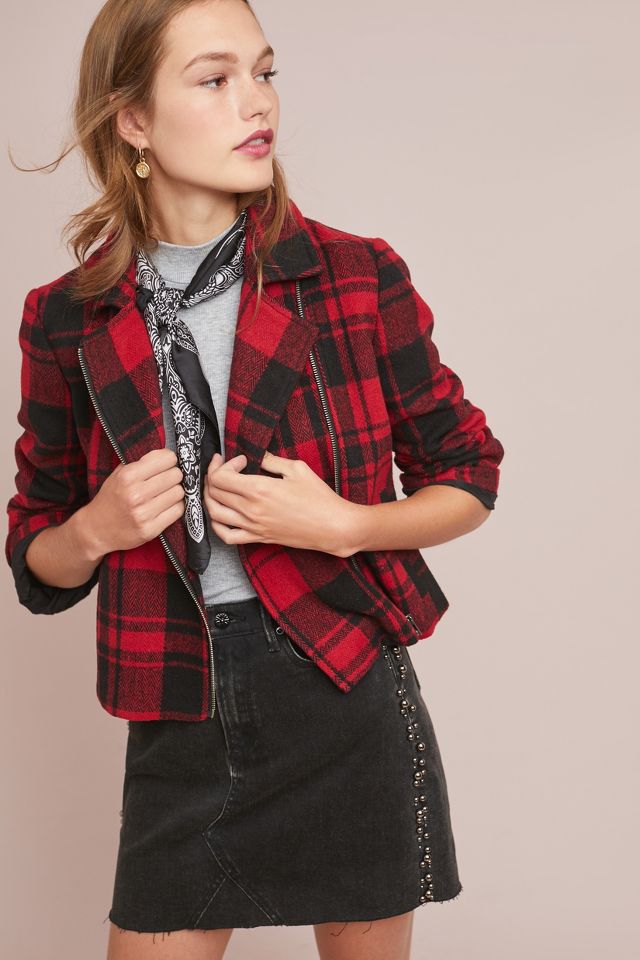 BB Dakota Buffalo Plaid Jacket, Fall Fashion