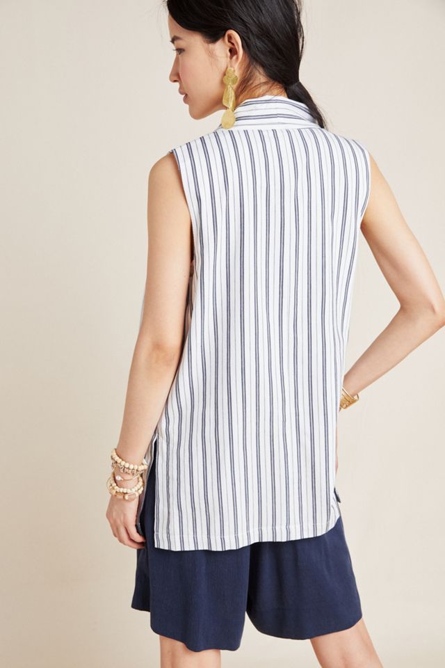 Eliza Striped Vest #1