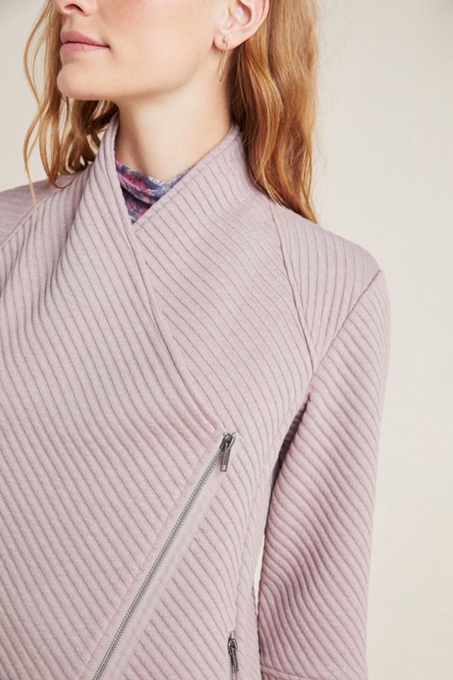 Marcella Ribbed Moto Jacket #1