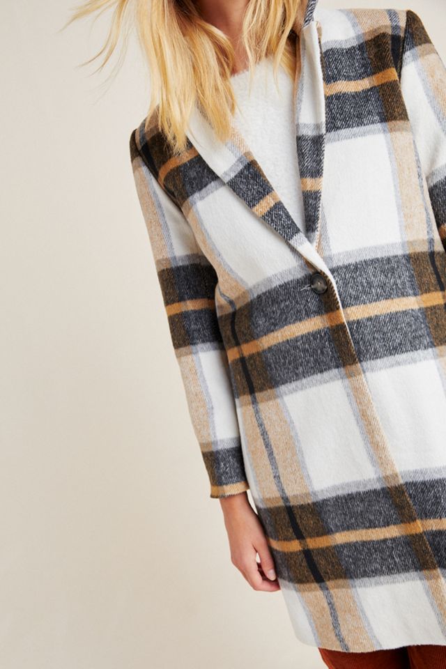 Emilie Plaid Blazer Coat #2