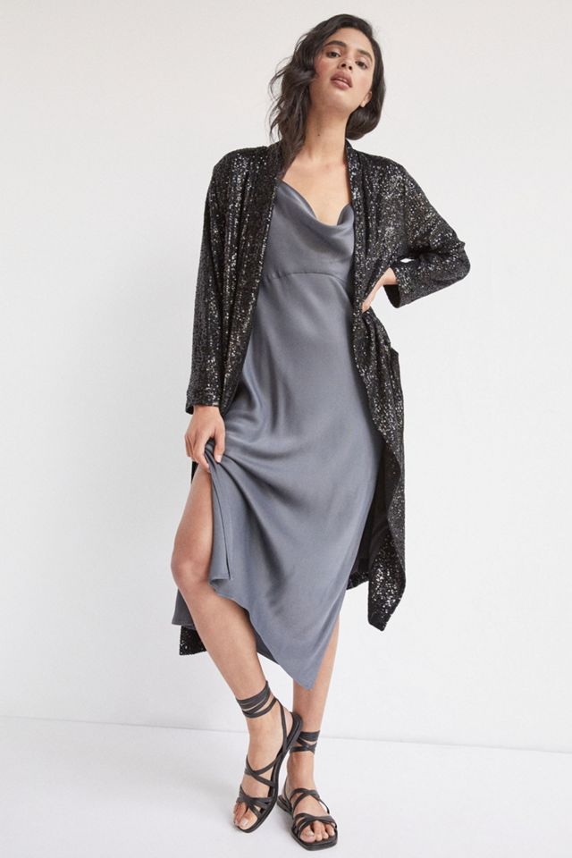 Sequined Duster Jacket #2
