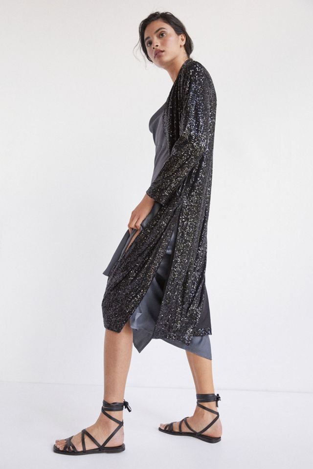 Sequined Duster Jacket #1