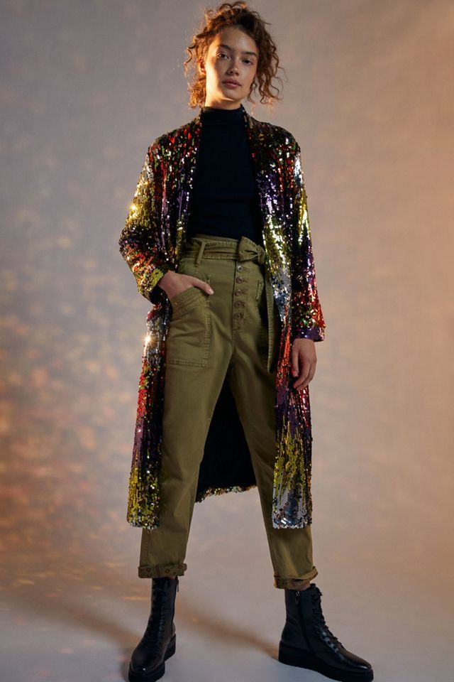 Dulcinea Sequined Duster Jacket #1