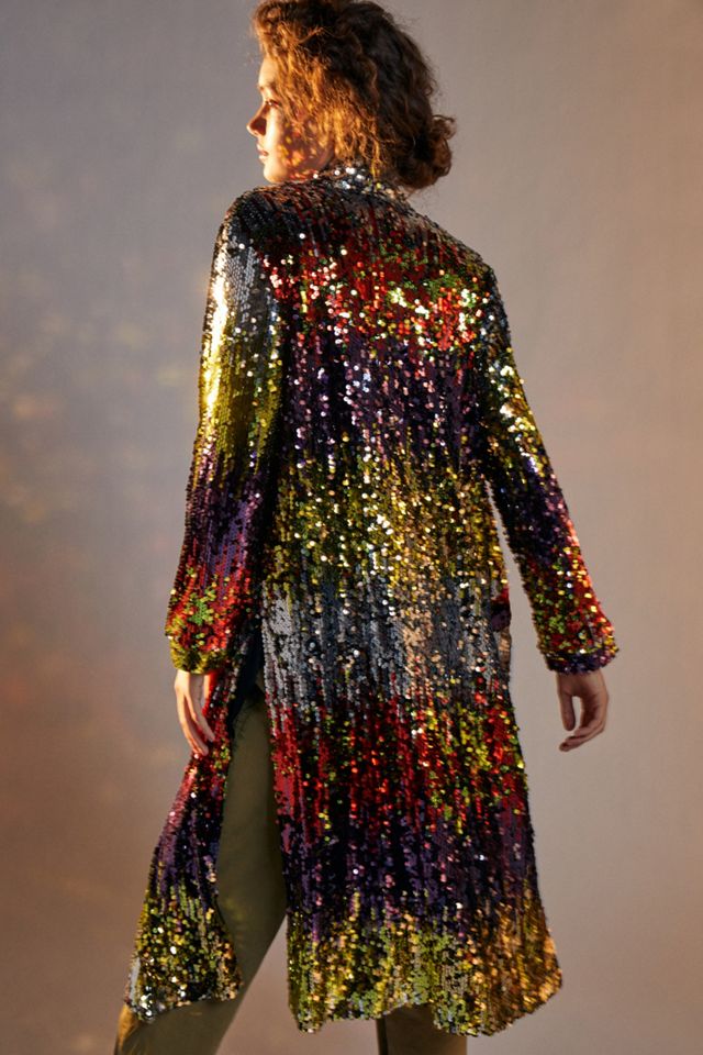 Dulcinea Sequined Duster Jacket #3