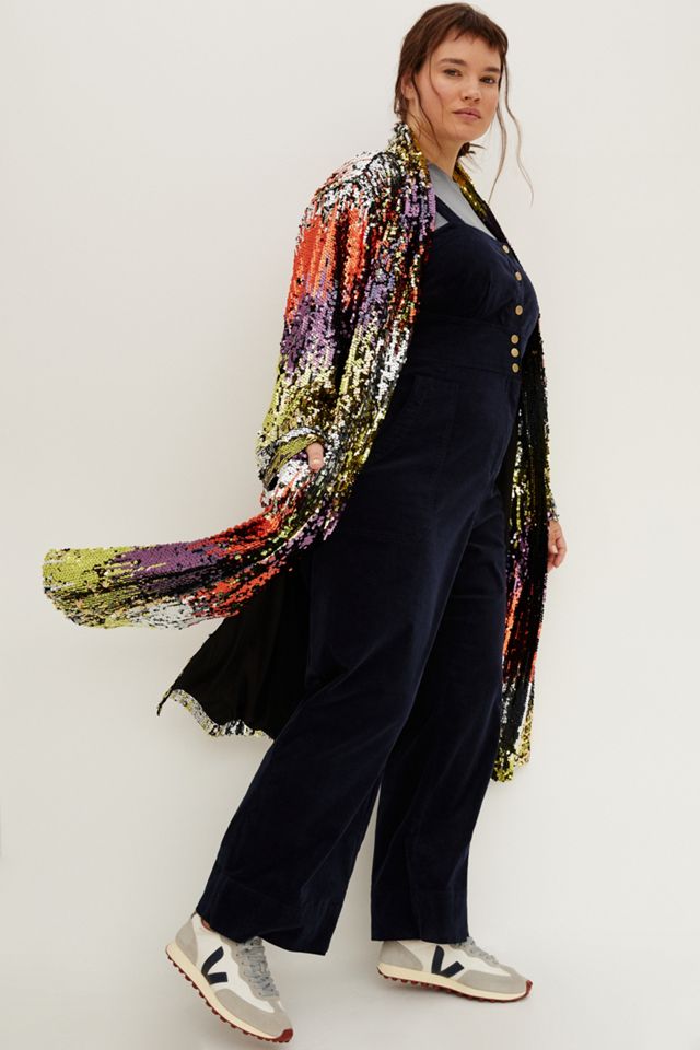 Dulcinea Sequined Duster Jacket #4