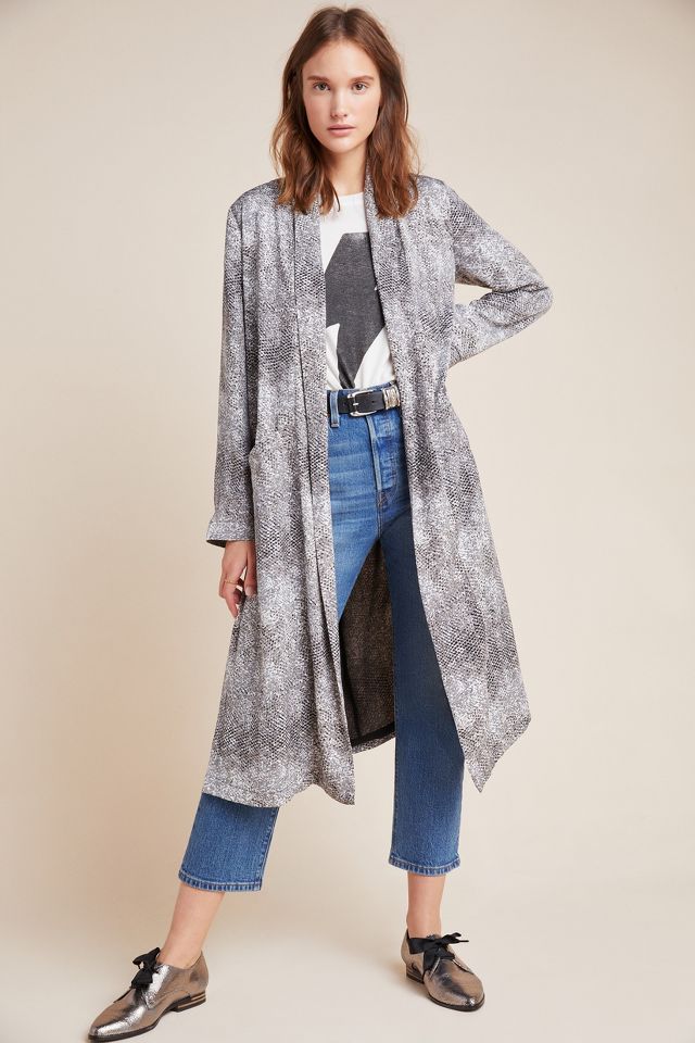 Anthropologie Serpentine Duster Jacket shop online store