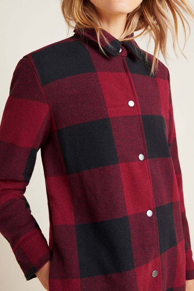 Eldridge Plaid Shirt Jacket #3