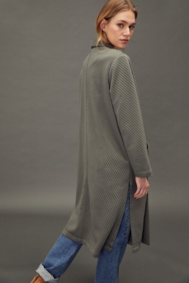 Annmarie Quilted Duster Jacket #1