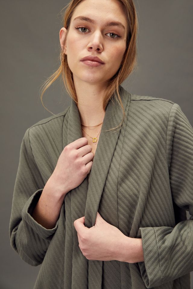 Annmarie Quilted Duster Jacket #2