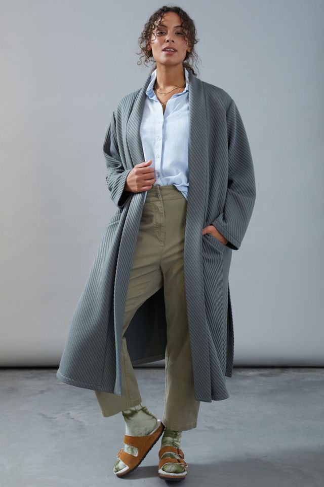 Annmarie Quilted Duster Jacket #4