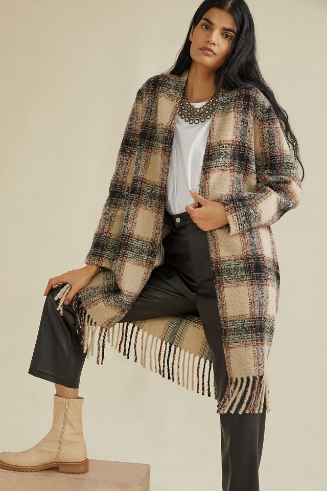 Anthropologie shop plaid jacket