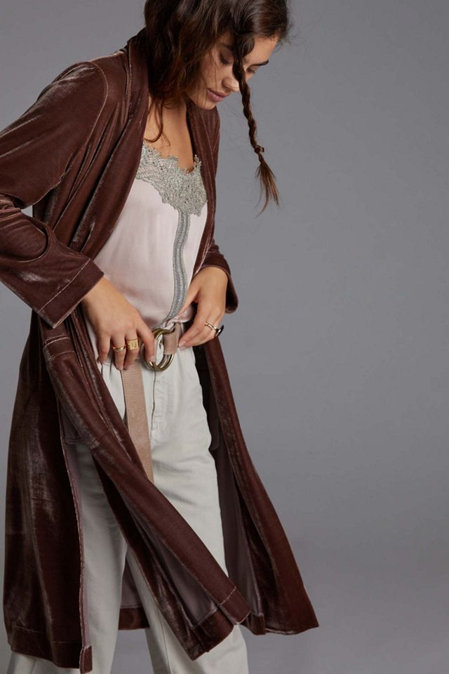 Velvet Duster Jacket #1