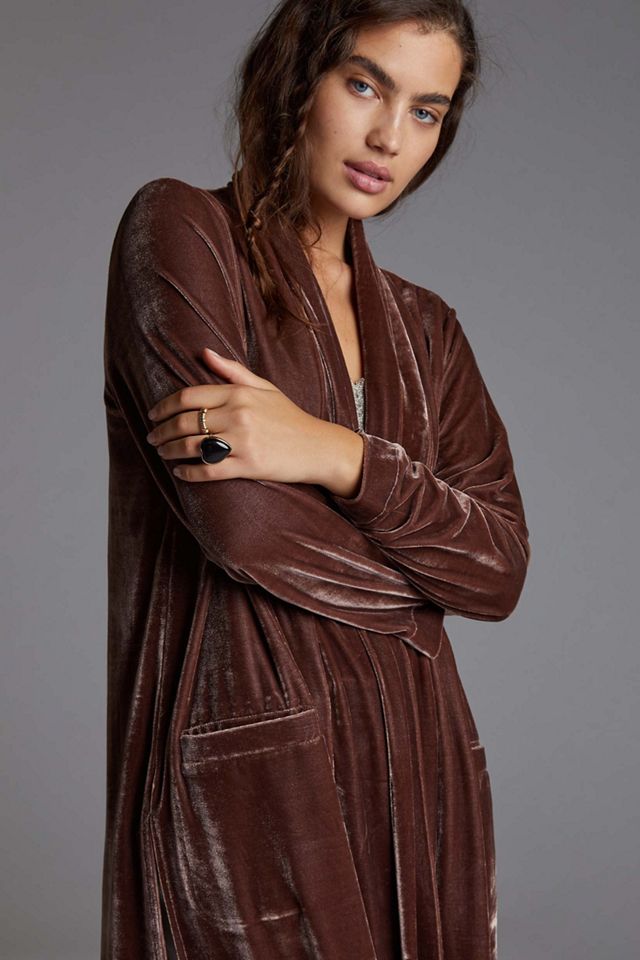 Velvet Duster Jacket #3
